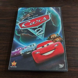 Cars 2 (DVD, 2011 Disney Pixar) - Animated Lightning McQueen - Picture 1 of 3