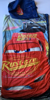 Disney Pixar CARS Bolso de Dormir Noche con Bolsa de Transporte Foto 1 de 4