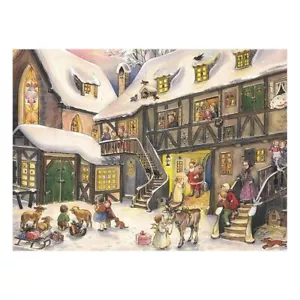 Tarjeta calendario de adviento Children in the Snow Richard Sellmer 210 x 148 mm - Imagen 1 de 1
