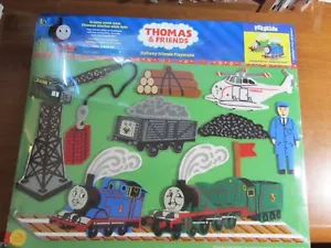THOMAS THE TANK & FRIENDS - FELTRO PEZZI SCENA GIOCO BAMBINI - 14 PEZZI - NUOVO/RARO! - Foto 1 di 3