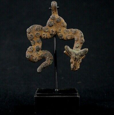 Arte Africano Ethnic Jewel - Ciondolo IN Bronzo Gan - Base Su Misura - 8,2 CMS • 115.38€