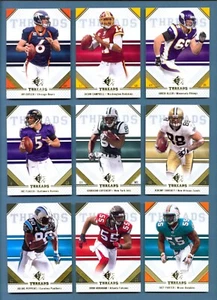 Joe Flacco Baltimore Ravens 2009 hilos SP #50 como nuevo - Imagen 1 de 2