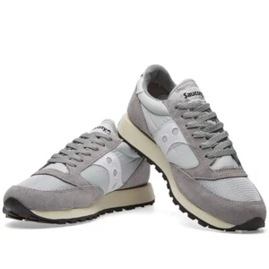 Zapatos Atléticos Hombre Talla 4.5 Saucony Jazz Originales De Colección S70321-9 Gris Blanco - Imagen 1 de 7