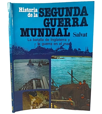 1981 Historia de La Segunda Guerra Mundial Tomo  8 Batalla de Inglaterra, Salvat - Image 1 of 4