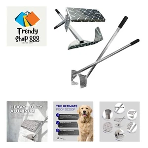 ActiveDogs Dog Poop Scooper Heavy Duty - Best Ever Dog Pooper Scooper - Flat ... - Picture 1 of 10