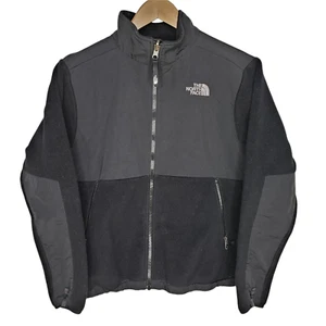 The North Face Large 14-16 Denali Jacket Black Zip Up Fleece Polartec Pockets - Picture 1 of 7