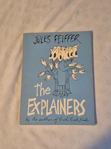 Jules Feiffer THE EXPLAINERS 1st Edition 1960 First Printing SOFTCOVER Book - Picture 1 of 5
