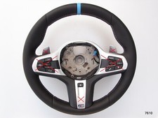 BMW 5 G30 6 G32 X5 G05 M-TECH NEW NAPPA/PERFORATED LEATHER HEATED SHIFT SW blue