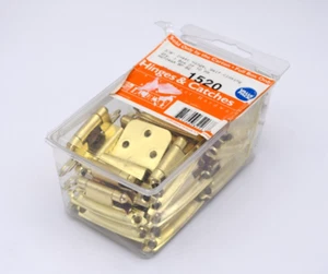 Liberty Hardware 3/8" Inset Hinge, Self-Closing Hinges Box of 10 Pairs NOS 1997 - Picture 1 of 11