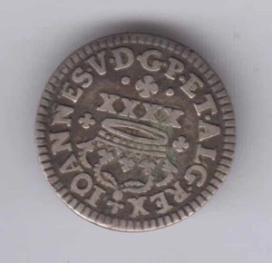 PORTUGAL 50 Réis silver ND1706-50 KM199, see scans (ptg365) - Picture 1 of 2