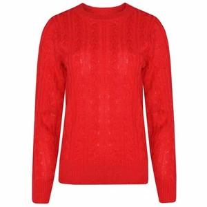 MAGLIONE INVERNALE DONNA DONNA LAVORATO A MAGLIA ALTA QUALITÀ 400 - Foto 1 di 11