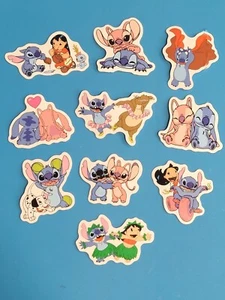 STICKERS x 10 Lilo and Stitch Character Holiday Stickers Disney Decals ToonJ - Picture 1 of 20