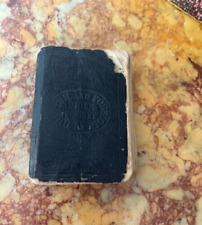 1800's British and Foreign Bible Society New Testament Miniature Pocket Bible