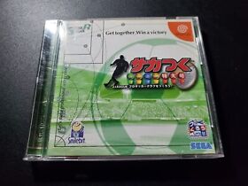 J. League Soccer Tsuku Tokudaigou Sega Dreamcast Japan Import MINT US Seller CIB