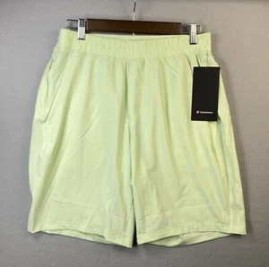 NWT Lululemon Pace Breaker Short Men Size L Linerless LL Athletic 9" Yellow Gym - Picture 1 of 10