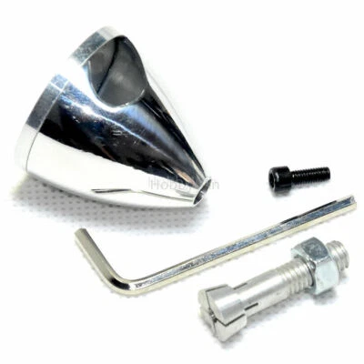 2 slot Aluminum Spinner 64mm 2.5in for 3.17mm smooth shaft motor RC Model Plane - Image 1 of 4