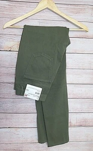 Uniqlo Women Ultra Stretch High-Rise Leggings Pants Olive XS M NWT - Picture 1 of 12