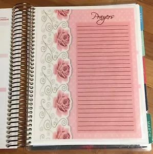 Cruscotto bifacciale preghiere 4 usi con pianificatore di vita Erin Condren~ - Foto 1 di 3