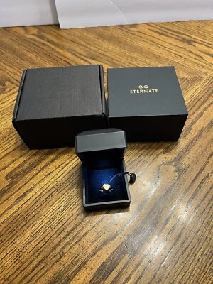 Eternate 14K Yellow Gold Heart Shaped Ring Sz 7 Beautiful NIB - Image 1 of 4