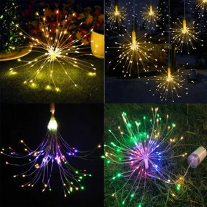 Firework LED String Lights 150LED Copper Wire Strip Fairy Light with Remote - Picture 1 of 29