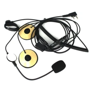 Microfono Ptt-Helm Auricolare Headset Microfono Per Baofeng/Nuovo Caldo - Picture 1 of 11