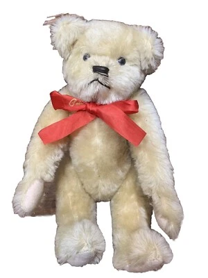 "Oso de peluche vintage mohair dorado 15"" articulado ~ juguetes de juego infantil de Dean's Reino Unido" Foto 1 de 4