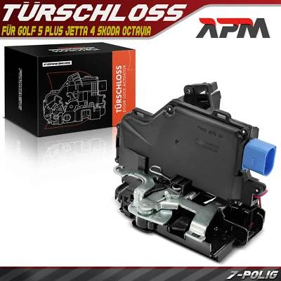 Türschloss Stellmotor Hinten Rechts für VW Golf V 5 6 Golf Plus Jetta 3 4 Touran - Bild 1 von 4