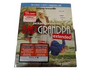 Jackass Presents: Bad Grandpa (Blu-ray + DVD, 2013) | Extended Edition - Picture 1 of 6