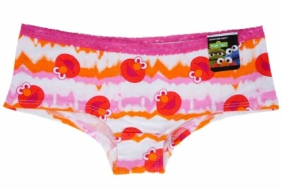 Sesame Street Elmo Signature Hipster Juniors' Women's Panties Small (5) #3376 - Image 1 of 2