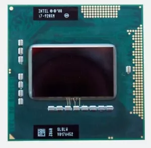 Intel Core i7-920XM CPU Quad Core 2.0GHz 8M SLBLW Socket G1 Processor - Bild 1 von 5