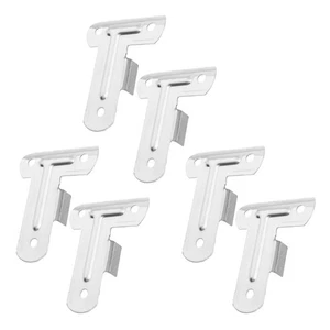 Soporte de conector para perchero de 6 piezas para perchas conectores de riel - Imagen 1 de 12