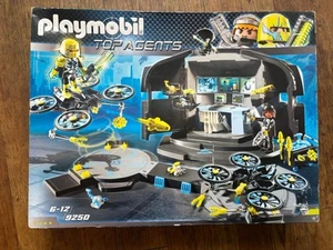 Playmobil 9250 Top Agents Dr. Drone's Command Base Toy Set. New - Picture 1 of 4