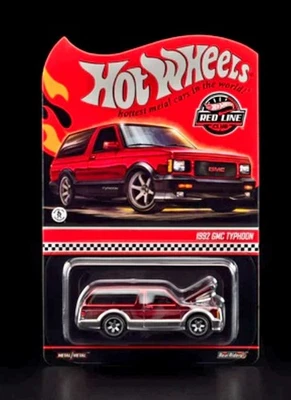 Hot Wheels RLC 2025 - GMC Typhoon 1992 - rojo Foto 1 de 2