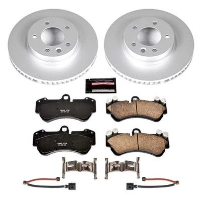 PowerStop CRK4554 Brake Kit For Porsche Cayenne 2003-2010 Front Foto 1 de 4