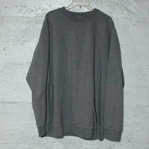 LL Bean Men's Katahdin Iron Works Sweatshirt Crewneck Size 2XL Tall Gray - Picture 1 of 6