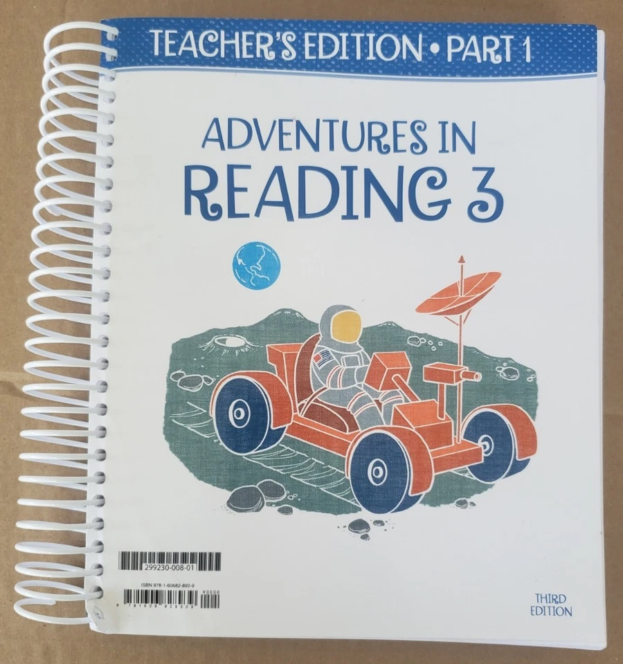 BJU Press. Adventures in Reading 3 Third Edition Teacher Edition Part 1. - Image 1 of 4