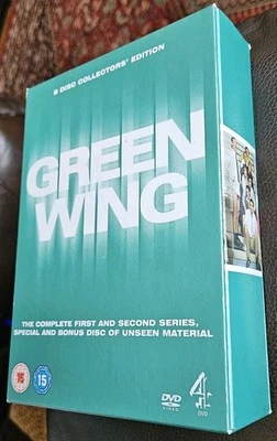 Green Wing - Seasons 1 & 2 - Collector’s Edition DVD Box Set - 8 Disc -GT46 - Image 1 of 4