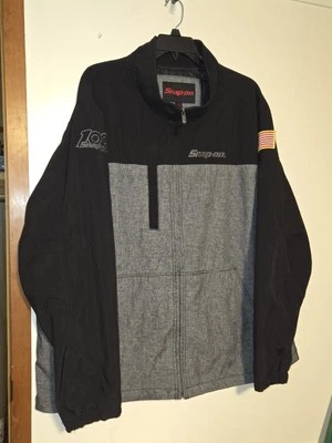 Snap On Tools Mens 3XL Lightweight Windbreaker Full Zip Jacket 100th Anniversary - Image 1 of 4