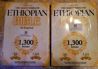 2x Copies THE COMPLETE ETHIOPIAN BIBLE in English 88 Books includes Missing Apoc Foto 1 de 2
