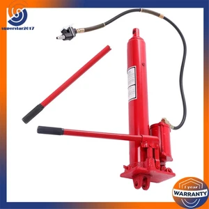 Red Single Pump 8 Ton Long Hydraulic Air Jack Engine Lifting Cherry Picker - Picture 1 of 11