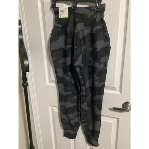 Pantaloni da jogging nuovi con etichette Old Navy donna S mimetici Go Dry Powersoft Activewear - Foto 1 di 1