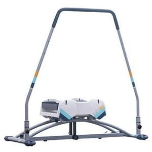 Aeroski 2.0 Ski Fitness Workout Machine with Recoil Spring Resistance, Gray - Picture 1 of 8