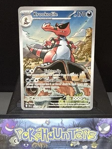 Pokemon Karte Krookodil 137/086 Illustration Rare Black Bolt Near Mint - Bild 1 von 2