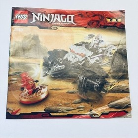 LEGO Instruction Manual Multi Ninjago 2518 Nuckal's ATV Guide Book