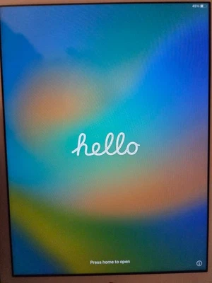 Apple iPad 5 5th Gen 32GB 9.7" A1822 (Max iOS 16.7.10) MP2H2LL/A Silver - Image 1 of 4