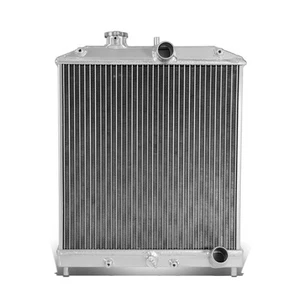 For Civic/Crx/Del Sol/Integra MT/Manual Full Aluminum 2-Row 42MM Racing Radiator - Picture 1 of 4