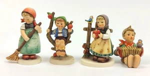 4x Hummel Figur Kehrliesl, 1423/0 Herbst, Ein süßer Gruß, Heini Let's sing 1939 - Bild 1 von 12