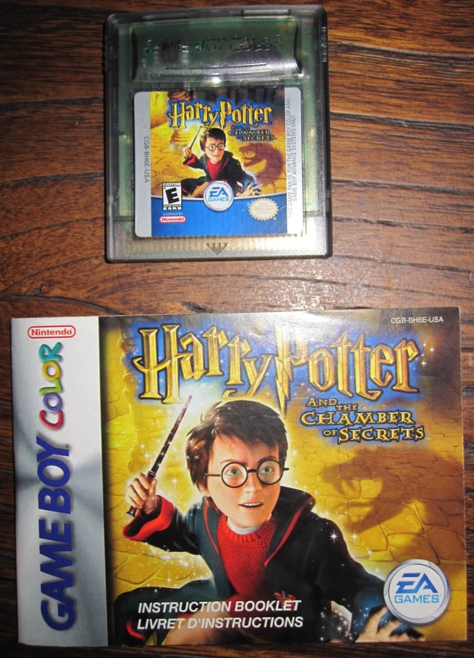 Игра Harry Potter and the Chamber of Secrets (Nintendo Game Boy Color, 2002 года) - Изображение 1 из 1