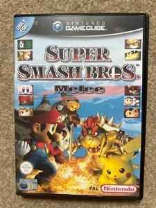 SUPER SMASH BROS MELEE NINTENDO GAMECUBE PAL UK TESTED - Picture 1 of 5