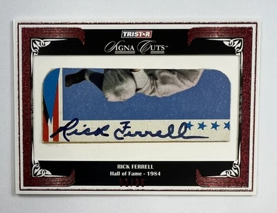 2008 Tristar Signa Cuts Rick Ferrell Auto Relic 1/25 AR139 - Image 1 of 2